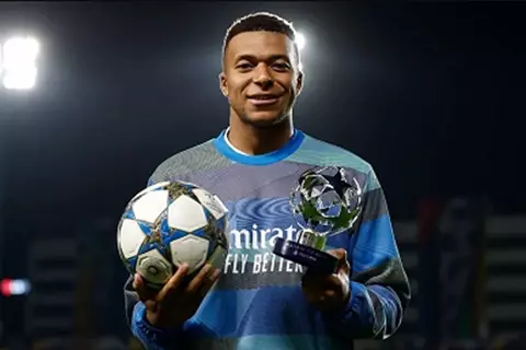 مبابي يعادل رقم كريستيانو رونالدو في الدوري الإسباني